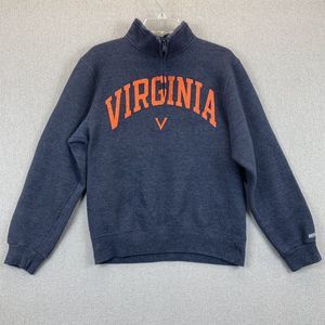 Virginia Cavaliers Jacket Coat Pullover Men’s Small 1/4 Zip Gray